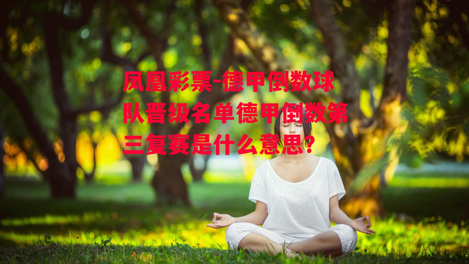 德甲倒数球队晋级名单德甲倒数第三复赛是什么意思?